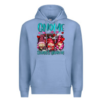 Colony Blue gnome sweet gnomes olivia Premium Hoodie - OliviaCreatesArt