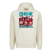 Oatmeal Heather gnome sweet gnomes olivia Premium Hoodie - OliviaCreatesArt