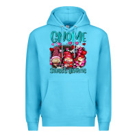 Ocean Blue gnome sweet gnomes olivia Premium Hoodie - OliviaCreatesArt