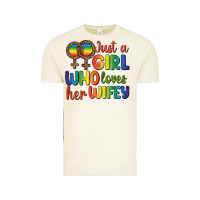 Vintage Arctic Just A Girl Who Loves Her Wifey Vintage Tee - BundleAndBundleShop