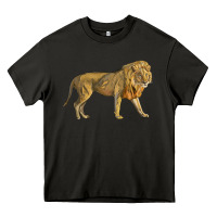 Asphalt lion Heavy Core Tee - LillyAllenDesigns