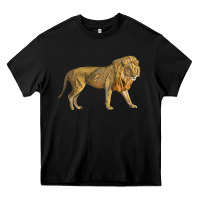 Black lion Heavy Core Tee - LillyAllenDesigns