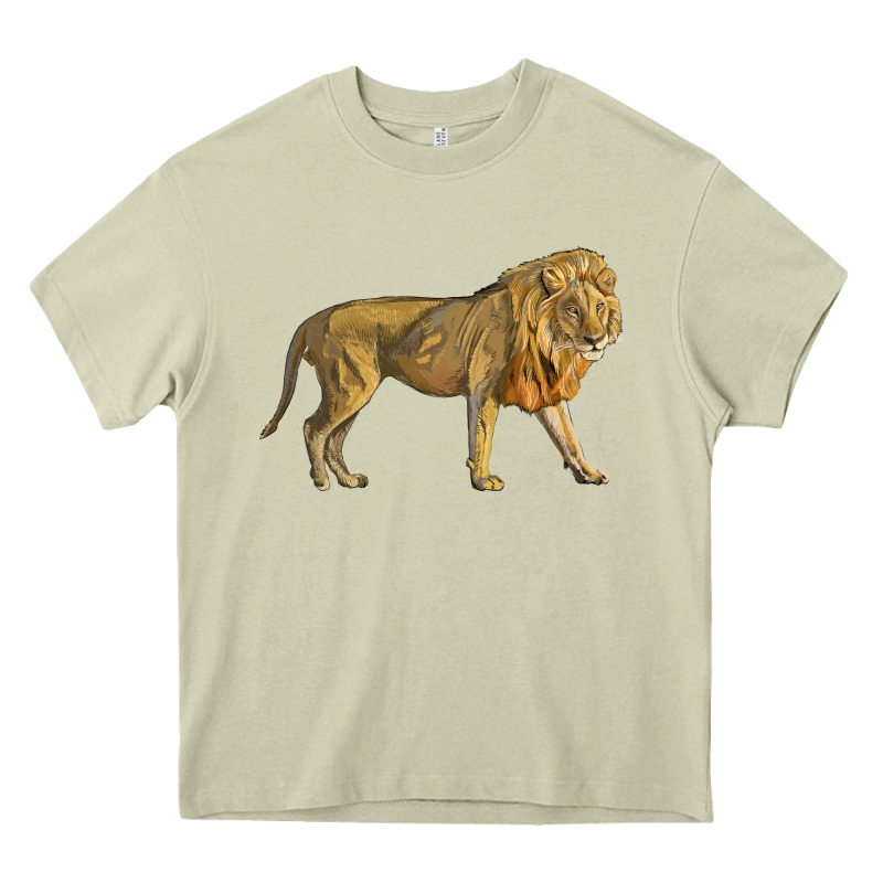 Lion Heavy Core Tee by LillyAllenDesigns | Teevron