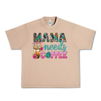 Burro Mama Needs Coffee Bbs Urban Heavy Tee - BundleAndBundleShop
