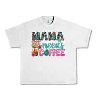 Lunar Rock Mama Needs Coffee Bbs Urban Heavy Tee - BundleAndBundleShop