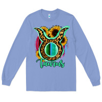 Colony Blue Taurus Zodiac Long Sleeve Tee - Bettercallsaul