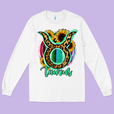 Taurus Zodiac Long Sleeve Tee Designed By Bettercallsaul