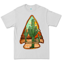 Dove Grey desert cactus arrowhead Premium Tee - Jasminsmagicworld