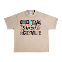 French Oak christmas spirit activate Urban Heavy Tee - JahusDesignShop