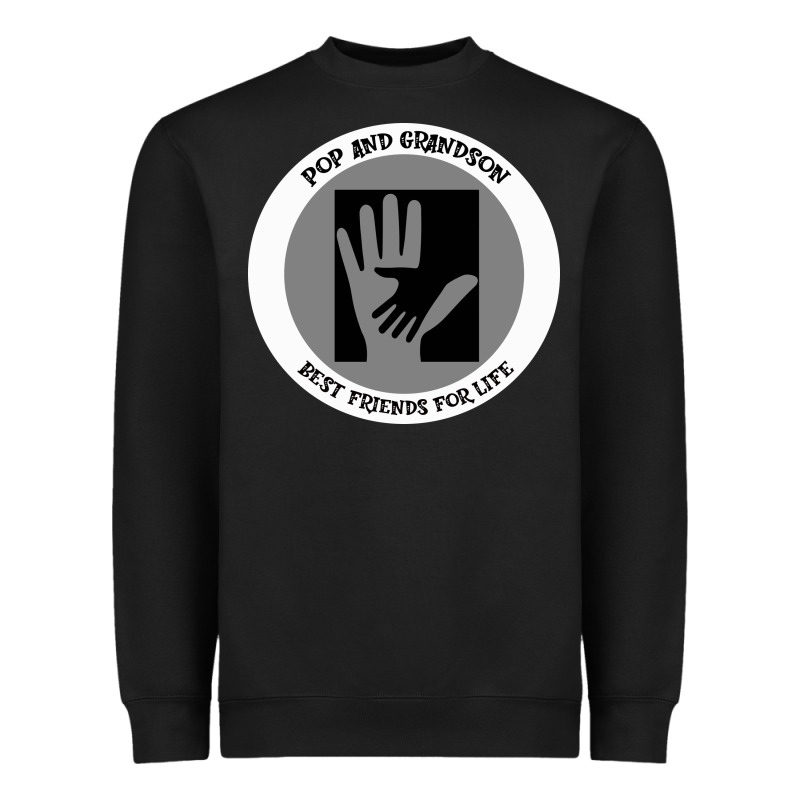 Pop Pop And Grandson Best Friends For Life Heavyweight Sweatshirt by Bettercallsaul | Teevron