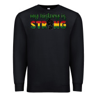 Black My history is strong Premium Sweatshirt - FaDigitalArtStudio
