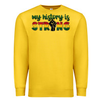 Lemon My history is strong Premium Sweatshirt - FaDigitalArtStudio
