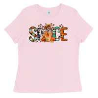 Bubblegum Pink pumpkin spice latte Ladies Tee - Jasminsmagicworld