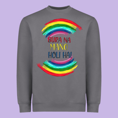 Bura Na Mano Holi Hai Heavyweight Sweatshirt Designed By Bettercallsaul