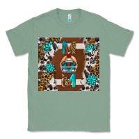 Sage American Football Mom Tumbler Classic Tee - BundleAndBundleShop