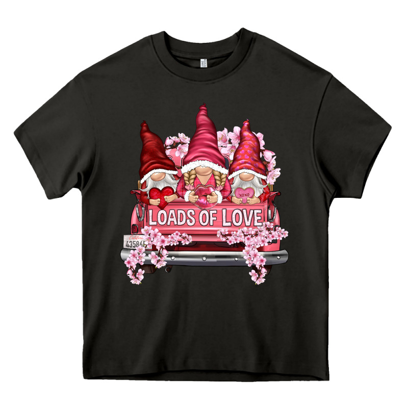 Loads Of Love With Flowers Heavy Core Tee by NancyCooperArtShop | Teevron
