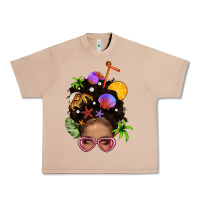 Burro Beach Hair Afro Messy Bun Bbs Urban Heavy Tee - BundleAndBundleShop