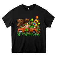 Black st patricks day loads of truck Heavy Core Tee - AdoDesignShop