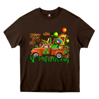 Chocolate Brown st patricks day loads of truck Heavy Core Tee - AdoDesignShop