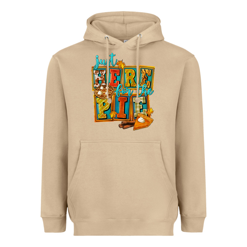 Just Here For The Pie Heavyweight Hoodie by FaDigitalArtStudio | Teevron