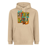 Mushroom Just Here For The Pie Heavyweight Hoodie - FaDigitalArtStudio