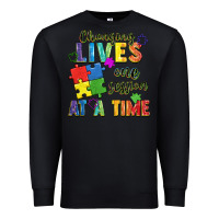 Black Changing lives one session at a time Premium Sweatshirt - FaDigitalArtStudio