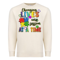 Sandshell Changing lives one session at a time Premium Sweatshirt - FaDigitalArtStudio