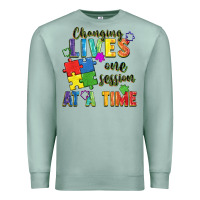 Seafoam Changing lives one session at a time Premium Sweatshirt - FaDigitalArtStudio