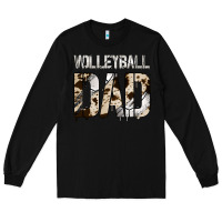 Black Volleyball Dad Long Sleeve Tee - Bettercallsaul
