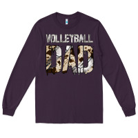 Plum Volleyball Dad Long Sleeve Tee - Bettercallsaul