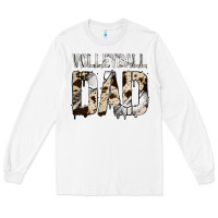 White Volleyball Dad Long Sleeve Tee - Bettercallsaul