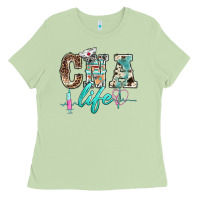 Matcha western nurse cna life Ladies Tee - BarkalooDesign