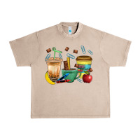 School Boy Coffee Cup Bbs Urban Heavy Tee | Teevron