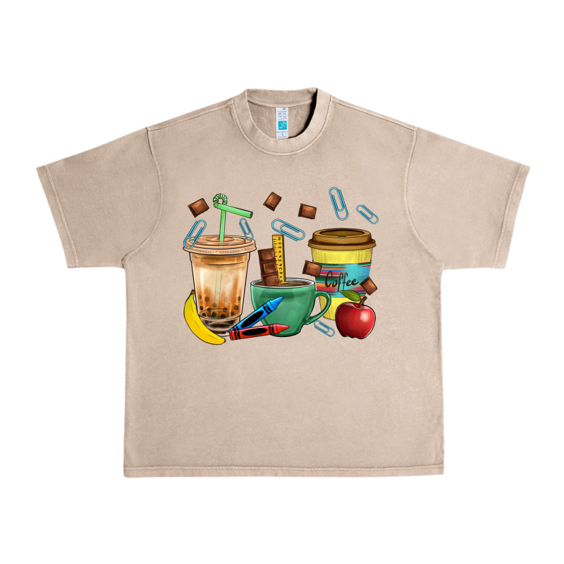 School Boy Coffee Cup Bbs Urban Heavy Tee by BundleAndBundleShop | Teevron