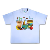 Grape Ice School Boy Coffee Cup Bbs Urban Heavy Tee - BundleAndBundleShop