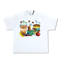 White School Boy Coffee Cup Bbs Urban Heavy Tee - BundleAndBundleShop
