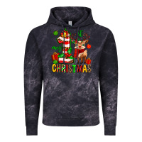 Cloud Black my first christmas reindeer Vintage Hoodie - MaliasSmallBusiness