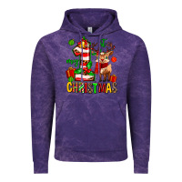 Cloud Purple my first christmas reindeer Vintage Hoodie - MaliasSmallBusiness