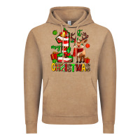 Vintage Coffee my first christmas reindeer Vintage Hoodie - MaliasSmallBusiness