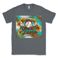 Charcoal Heather Baseball Mom Squad Tumbler Classic Tee - BundleAndBundleShop