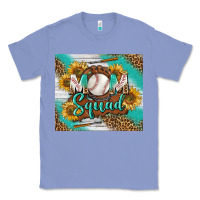 Colony Blue Baseball Mom Squad Tumbler Classic Tee - BundleAndBundleShop
