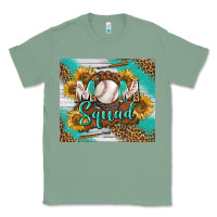 Sage Baseball Mom Squad Tumbler Classic Tee - BundleAndBundleShop