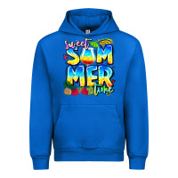 Cobalt summer time Urban Hoodie - CowhideDigitalArt