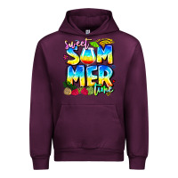 Mauve Wine summer time Urban Hoodie - CowhideDigitalArt