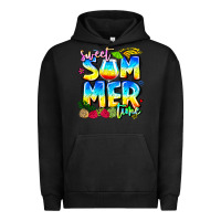 Pigment Black summer time Urban Hoodie - CowhideDigitalArt