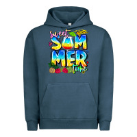Pigment Midnight Navy summer time Urban Hoodie - CowhideDigitalArt