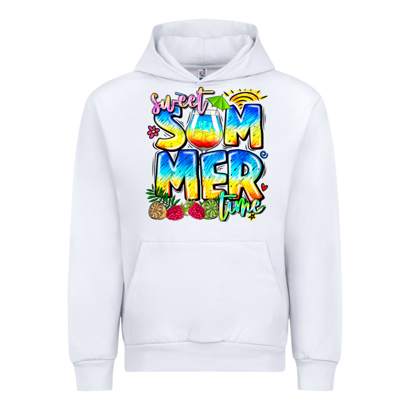 Summer Time Urban Hoodie by CowhideDigitalArt | Teevron