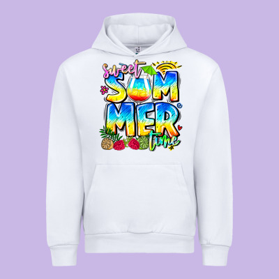 Summer Time Urban Hoodie Designed By Cowhidedigitalart
