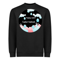 Black Happy Easter Heavyweight Sweatshirt - Bettercallsaul