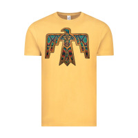 Vintage Mustard thunderbird Vintage Tee - JahusDesignShop